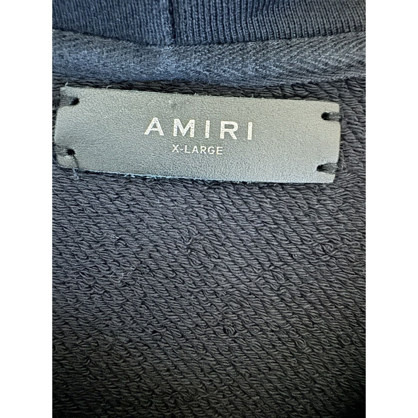 Amiri Lovers Embroidered Cashmere Blend Hoodie