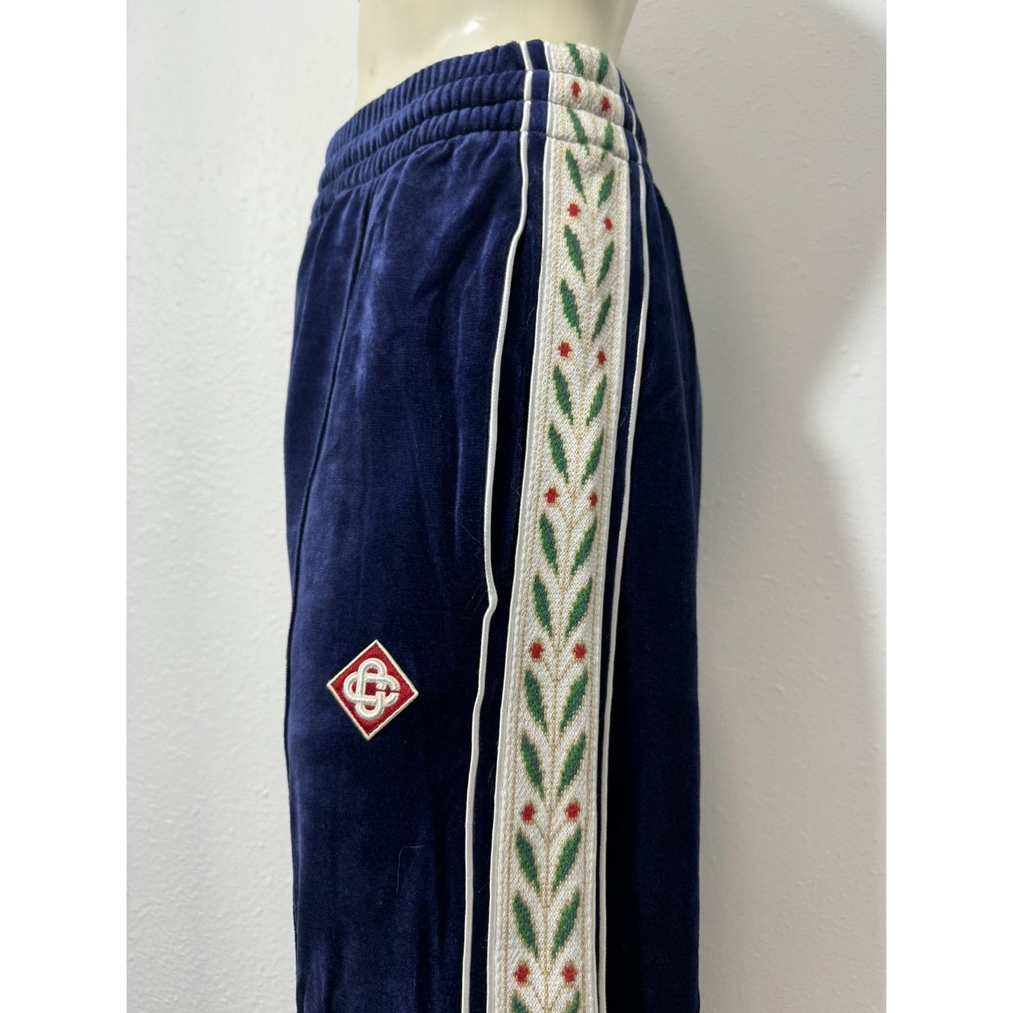 EUC Casablanca Laurel Velour Tracksuit Bottom