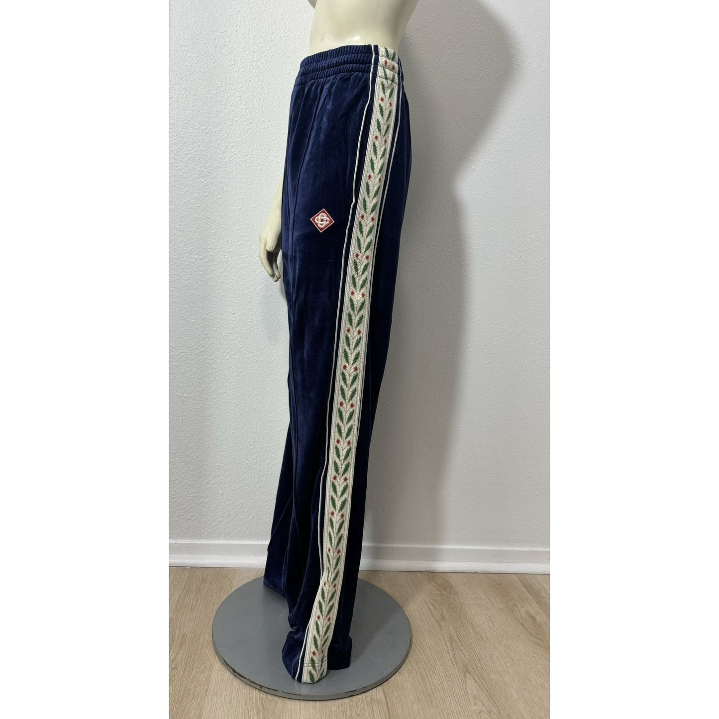 EUC Casablanca Laurel Velour Tracksuit Bottom