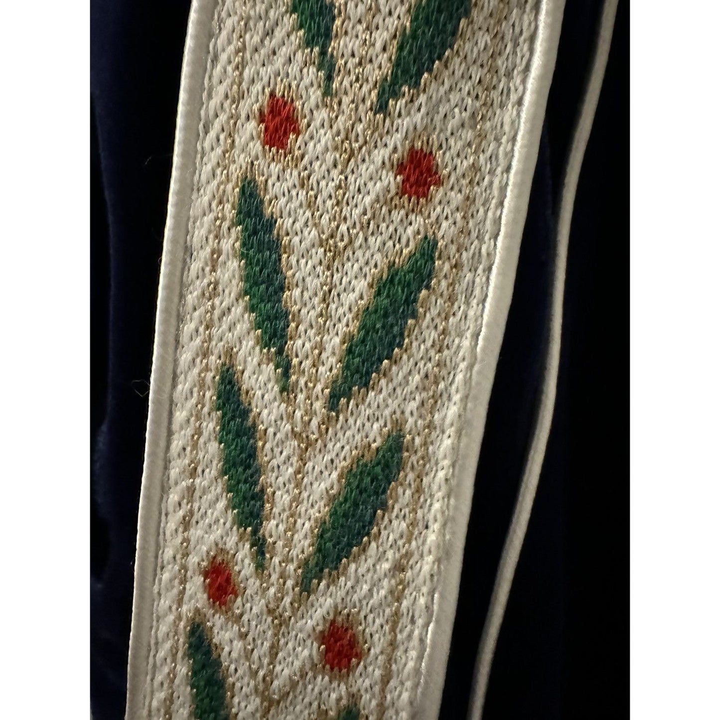 Casablanca Laurel Velour Tracksuit Top
