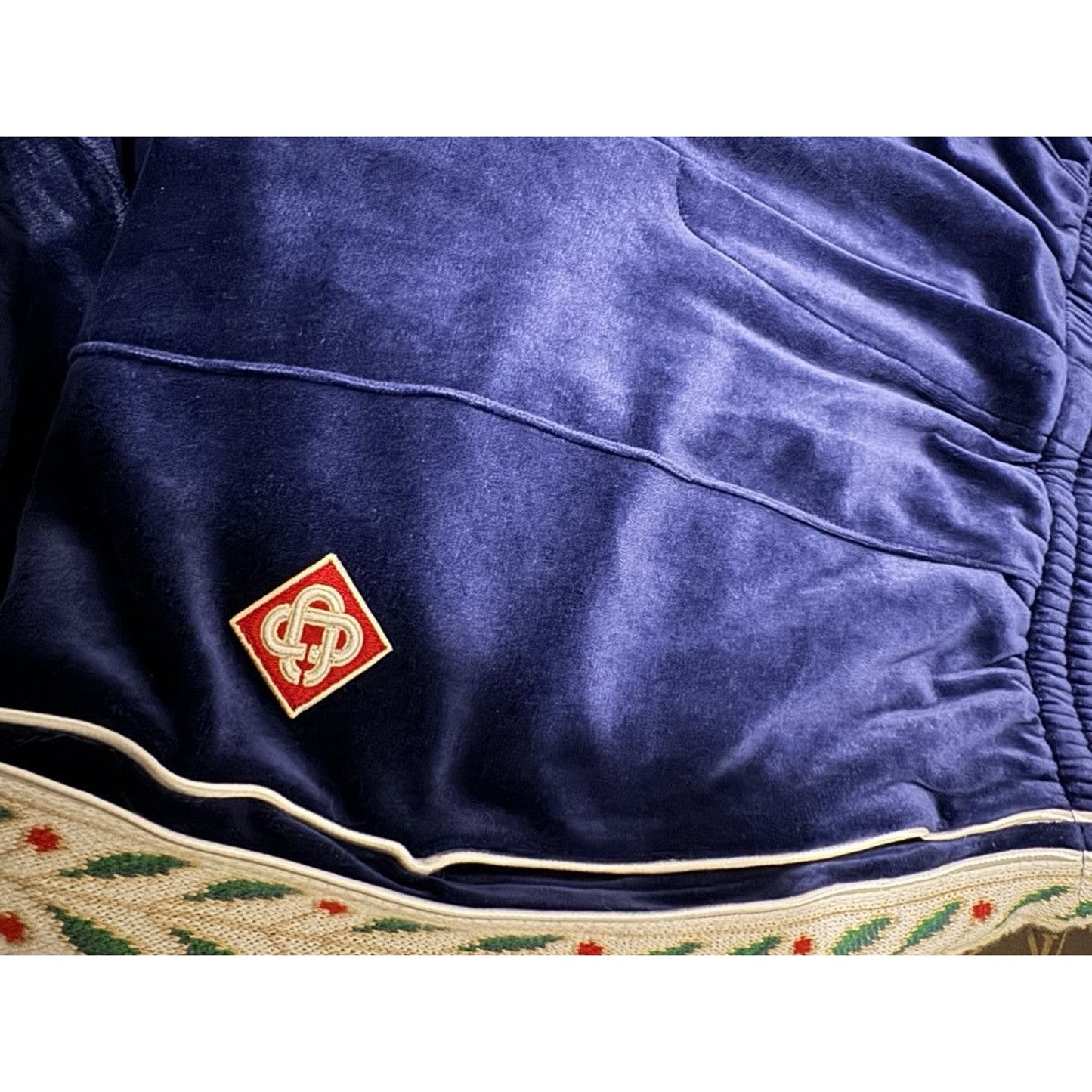 EUC Casablanca Laurel Velour Tracksuit Bottom