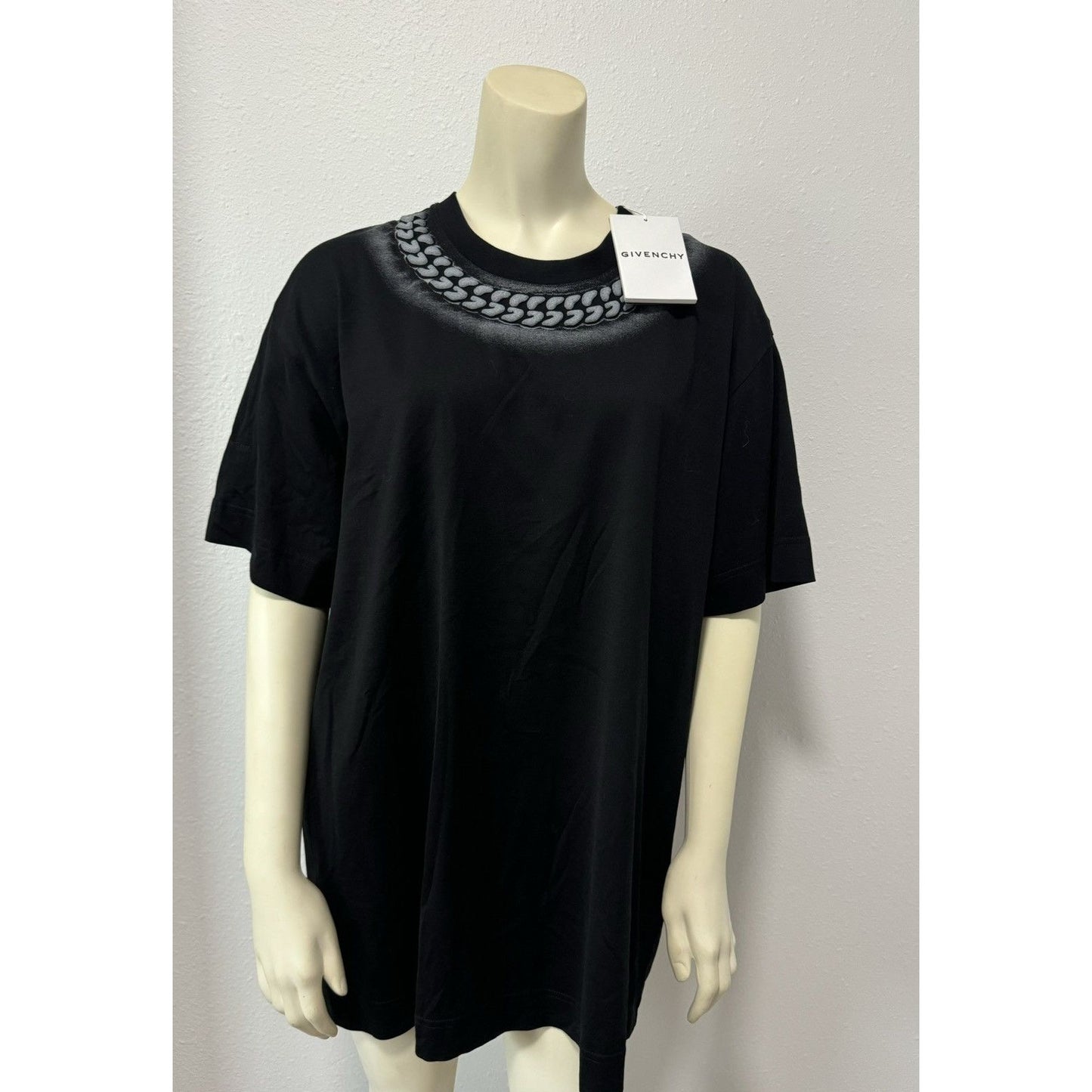 Chained Neck Oversized Tee