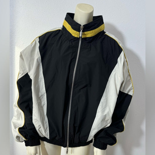 EUC Rhude Color-Blocked Funnel-Neck Jacket