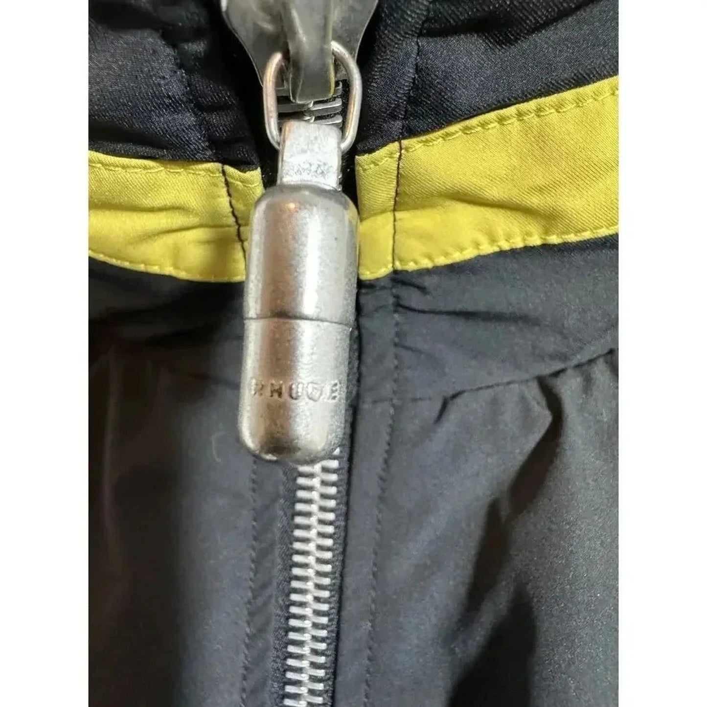 EUC Rhude Color-Blocked Funnel-Neck Jacket