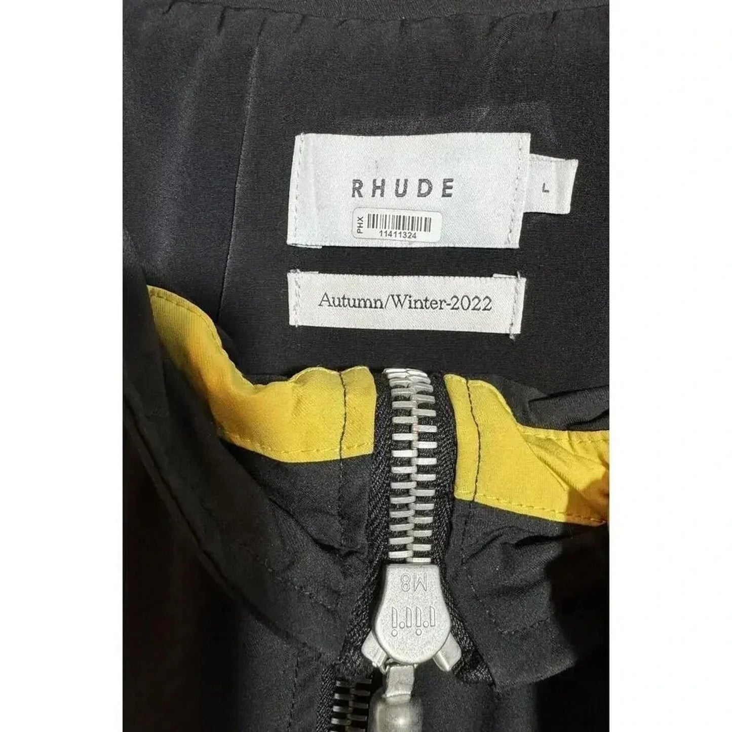 EUC Rhude Color-Blocked Funnel-Neck Jacket